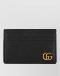 Gucci - Textured Leather Wallet And Card Holder - Lyst