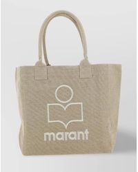 Isabel Marant - Yenky Small Cotton Tote Bag - Lyst