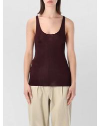 Frankie Shop - Rayon Slim-Fit Scoop-Neck Sleeveless Knit Tank Top - Lyst