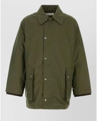 Our Legacy - Cotton Blend Hunter Jacket Collared Neck - Lyst