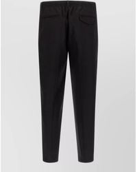 Cellar Door - Virgin Wool Tapered Trousers - Lyst