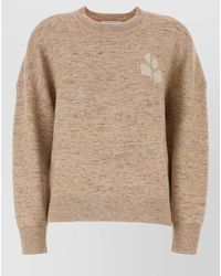 Isabel Marant - Viscose Blend Atlee Sweater Dropped Shoulders - Lyst