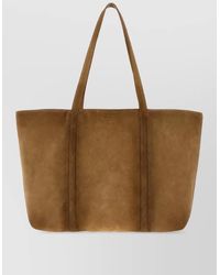 Jil Sander - Leather Shopper Tote Bag - Lyst