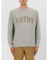 Autry - Ribbed Hem Long Sleeve Crew Neck Sweater - Lyst