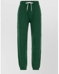 Polo Ralph Lauren - Cotton Blend Joggers Cuffed Ankles Pockets - Lyst