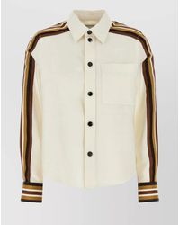 Bottega Veneta - Silk Blend Shirt - Lyst