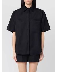 Loulou de Saison - Viscose Linen Shirt - Lyst