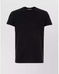 Golden Goose - Cotton Distressed Logo Print Crewneck T-Shirt - Lyst
