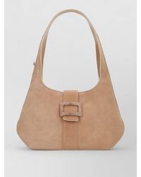 Roger Vivier - Belle Vivier Covered Hobo Small Tote Bag - Lyst