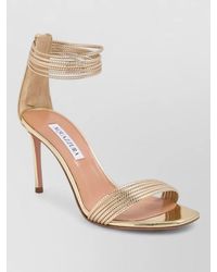 Aquazzura - Sandals High Heel Square Toe Open - Lyst