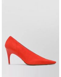 Balenciaga - Pumps Mid Height Heel Pointed Toe Suede - Lyst