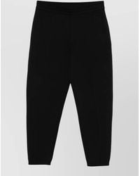 Emporio Armani - Cotton Blend Sweatpants - Lyst