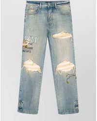 Amiri - Distressed Jeans - Lyst