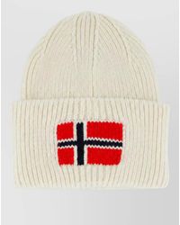 Napapijri - Ribbed Beanie - Lyst