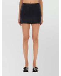 Alexander Wang - Textured Mini Shorts And Skirt Design - Lyst