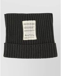 Acne Studios - Cotton Beanie - Lyst