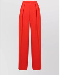 Aspesi - High-Rise Wide-Leg Trousers - Lyst