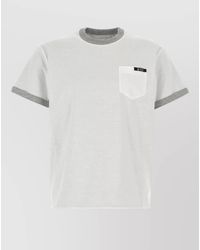 Prada - Reversible Cotton T-Shirt - Lyst