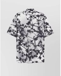 Dries Van Noten - Floral-Print Short-Sleeve Shirt - Lyst
