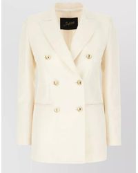 The Seafarer - Jacket Buttons Long Sleeves Notched Lapels - Lyst