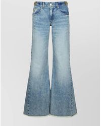 Stella McCartney - Denim Mid-Rise Flared Jeans - Lyst
