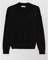 Zanone - Wide-Fit V-Neck Wool Jumper - Lyst