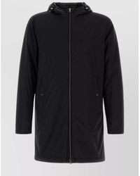 Herno - Midi Hooded Parka - Lyst