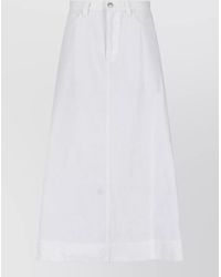Marni - Denim Midi Skirt - Lyst