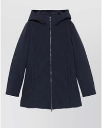 Woolrich - Down Hooded Slim-Fit Parka Coat - Lyst