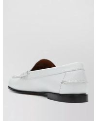 Sebago - Round Toe Loafers Stitch Detailing Design - Lyst