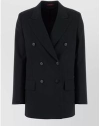 Gucci - Wool Blazer Tailored Cut Button Detailing - Lyst