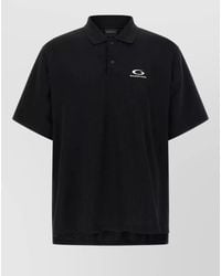 Balenciaga - Cotton Laurel Classic Polo Shirt - Lyst