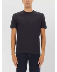 ZEGNA - Cotton T-Shirt - Lyst