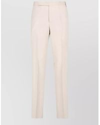 Lardini - Straight-Leg Tailored Trousers - Lyst