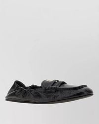 Miu Miu - Leather Loafers Casual Style Flexible Sole - Lyst