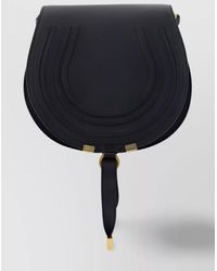 Chloé - Marcie Leather Saddle Shoulder Bag - Lyst