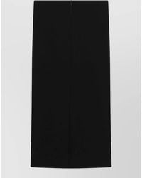 Max Mara - Midi Pencil Skirt Back Zip Detail - Lyst