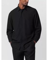 Lardini - Linen Blend Oversized Shirt - Lyst