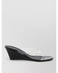 Coperni - Pvc Wedge Thong Sandals - Lyst