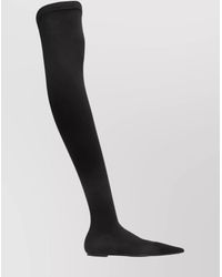 Dolce & Gabbana - Stretch Jersey Over-The-Knee Boots - Lyst