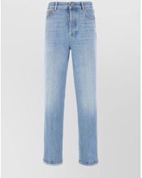 Valentino Garavani - Denim Straight-Leg Trousers - Lyst