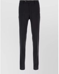 PT Torino - Stretch Cotton Chino Trousers Belt Loops - Lyst