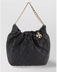 Tory Burch - Fleming Mini Leather Shoulder Bag - Lyst