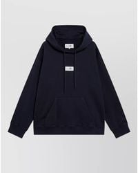 MM6 by Maison Margiela - Hooded Sweater Drawstring Kangaroo Pocket Knit - Lyst