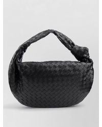 Bottega Veneta - Shoulder Bag Curved Silhouette Woven Texture - Lyst