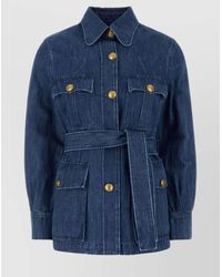 Valentino Garavani - Denim Blazer - Lyst