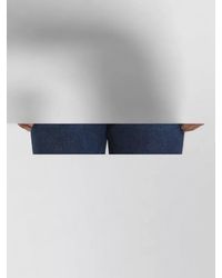 Saint Laurent - Cassandre Short Sleeve Striped Shirt - Lyst