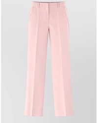 Max Mara - Virgin Wool Straight Quasar Suit Trousers - Lyst
