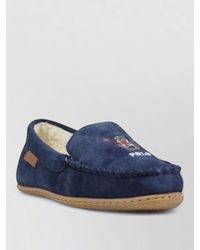 Ralph Lauren - Suede Leather Slippers - Lyst