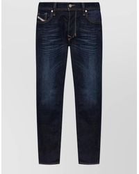 DIESEL - Denim Regular-Fit Tapered Jeans - Lyst